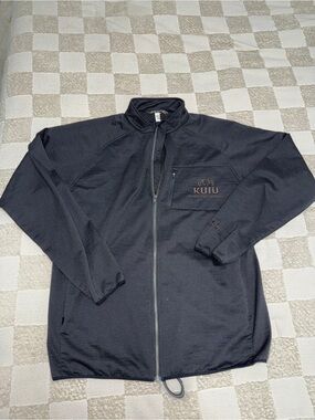 KUIU Encounter black zip-up hunting jacket size XL